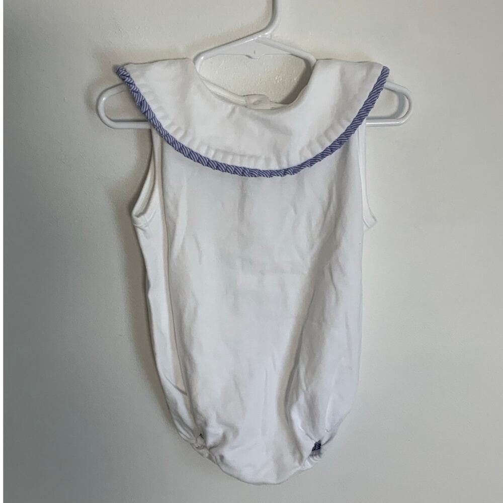 Lila + Hayes Pima‎ Cotton White top size 3T